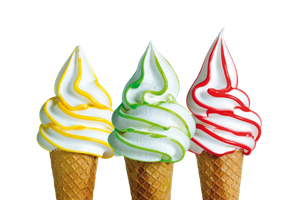 lody włoskie rainbow